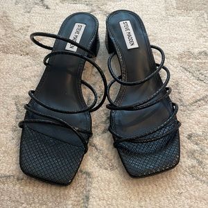 Steve Madden Black Paige Heel